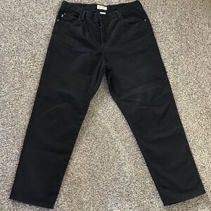 Men’s Black LL Bean Denim Jeans Sz 37x32